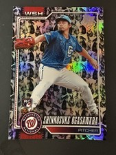 2026 Topps Series 1 Shinnosuke Ogasawara Rookie RC Easter Bunny Parallel