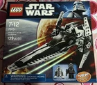 Brand New, Sealed Lego STAR WARS Set 7915 Imperial V-wing Starfighter w/ Pilot