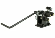 Erie Tools Portable Hand-Crank Ring Roller Up to 1/4" Round 1" x 3/16" Flat