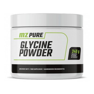 MZ PURE Glycin Pulver 3000 mg   Schlaf, Regeneration, Nerven   240g