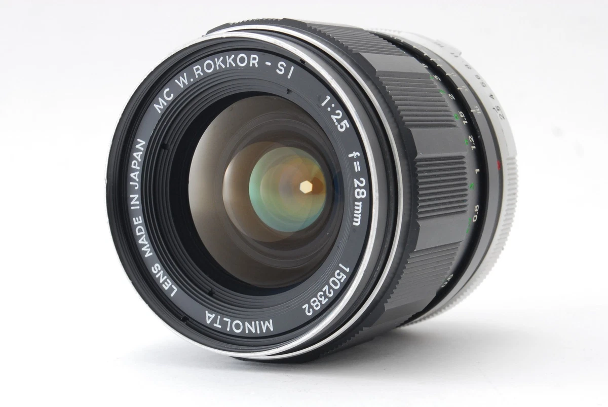 Minolta 28mm f/2.5 Camera Lenses for sale | eBay