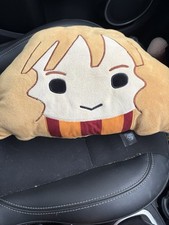 HERMIONE HARRY POTTER FACE SHAPED CUSHION WARNER BROTHERS WIDE SOFT PLUSH - 45cm