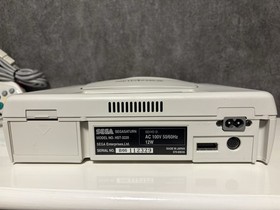 SEGA Saturn Console HST-3220 White Complete Set Tested Working Japan