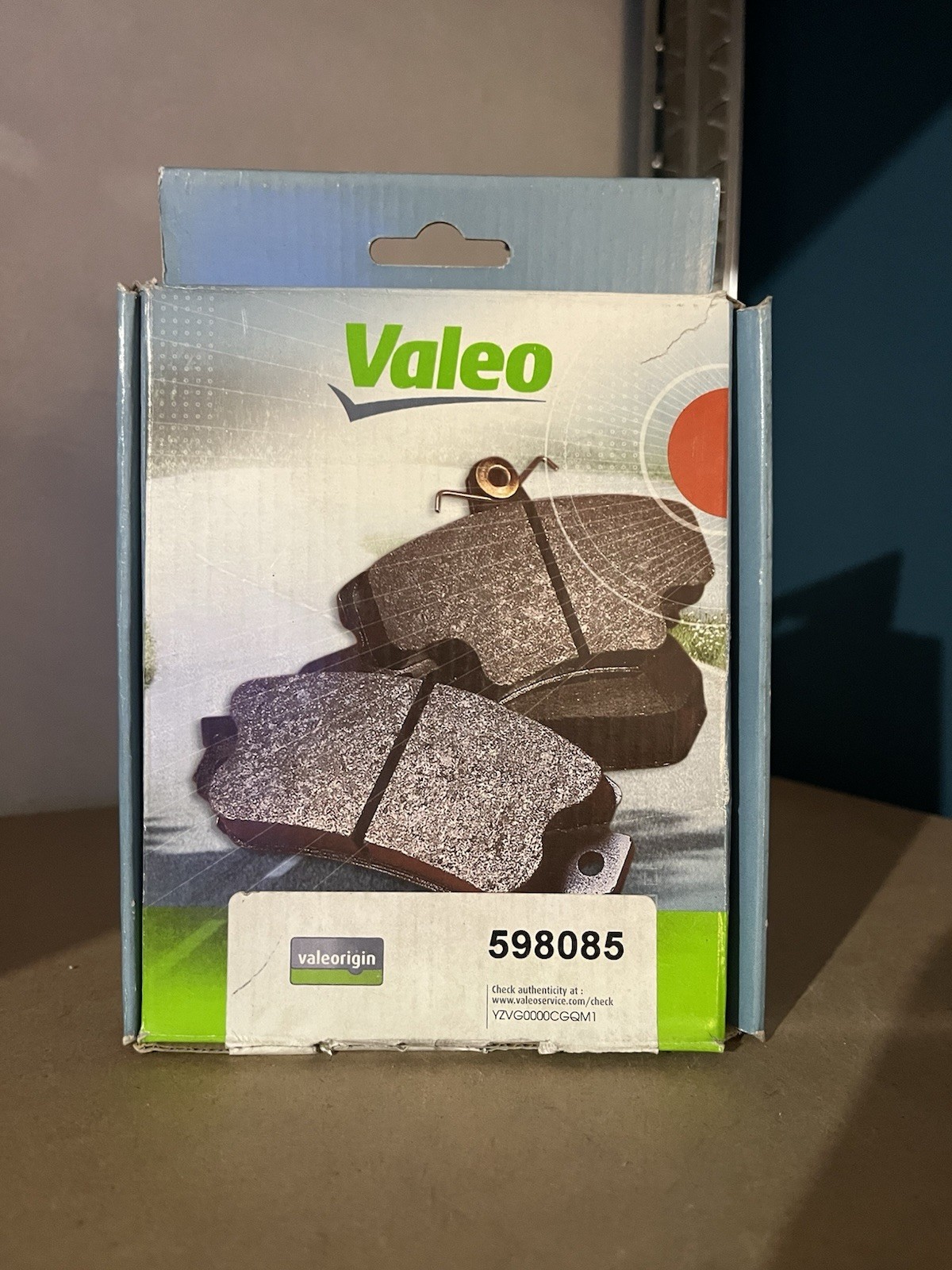 Plaquettes de frein Valeo 598085 anti-bruit pour stopper les sifflements au freinage