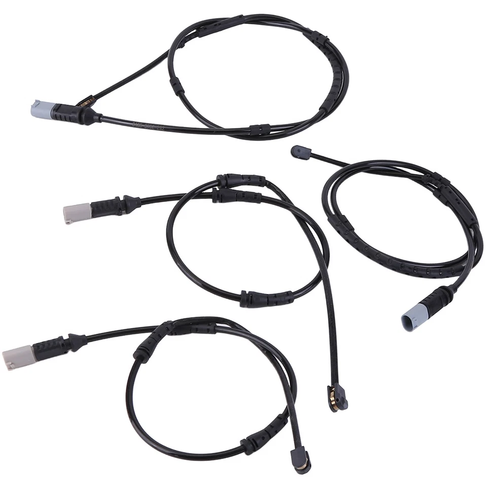 For BMW 328i xDrive 330i 320i 335i M4 Front Rear Brake Pads Wear Sensor (4 Pack) Foto 3 de 4