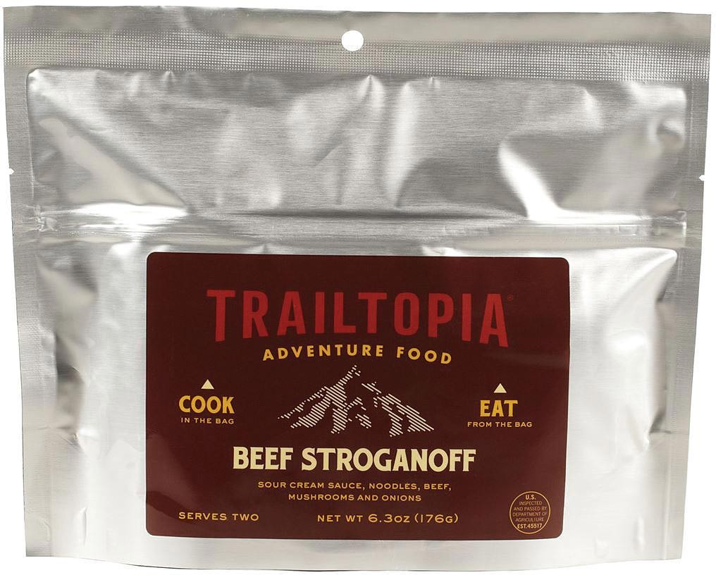 Фирменное блюдо Trailtopia Beef Stroganoff Легкая и изысканная еда для пеших походов и кемпинга 4290₽