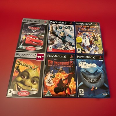 6 Playstation 2 Disney Spiele Konvolut Ps2