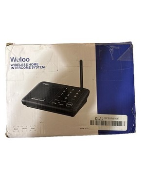 Wuloo Wireless 1 Mile Range Home Intercom System 2 Pack -S600-P2