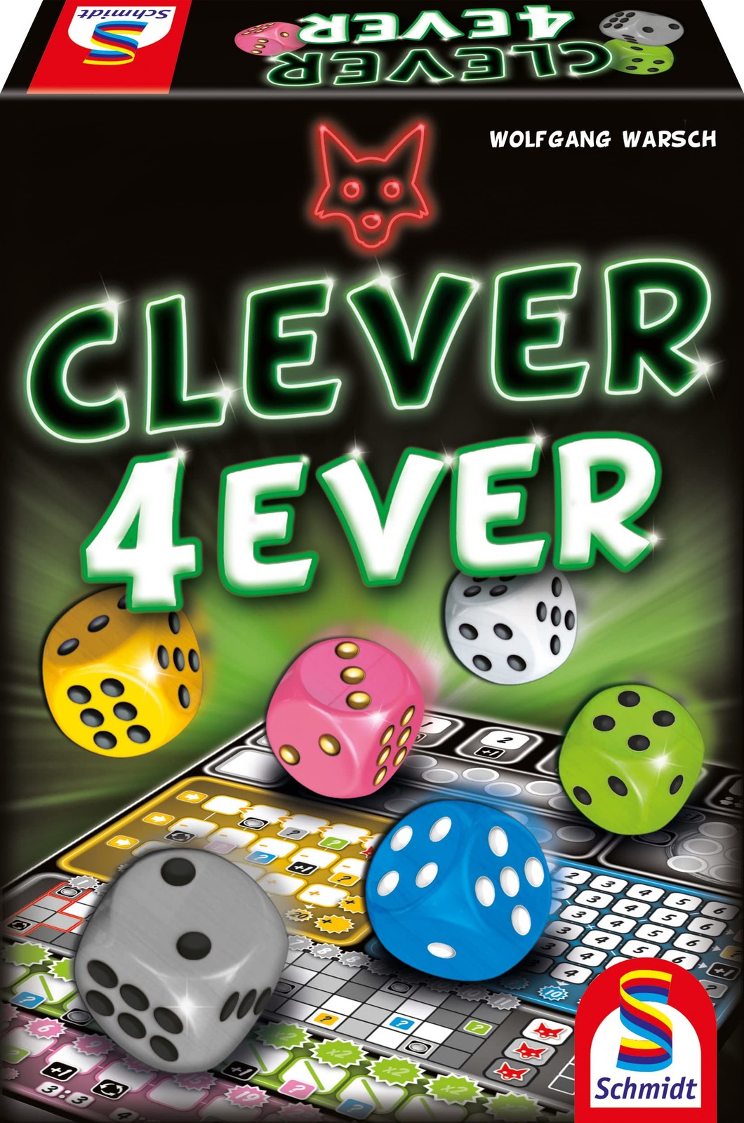 Schmidt   Clever 4Ever   Strategy Dice Game   Ages 14+   1-4 Players   30 Minute