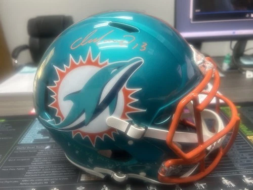 Dan Marino Autographed Full Size Speed Authentic Miami Dolphins Helmet