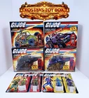 GI Joe Cobra Retro VEHICLE & FIGURES lot STINGER, AWE STRIKER, HISS MIB Action