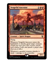 Vengeful Ancestor 0163 Non Foil Rare Murders at Karlov Manor MTG Near Mint