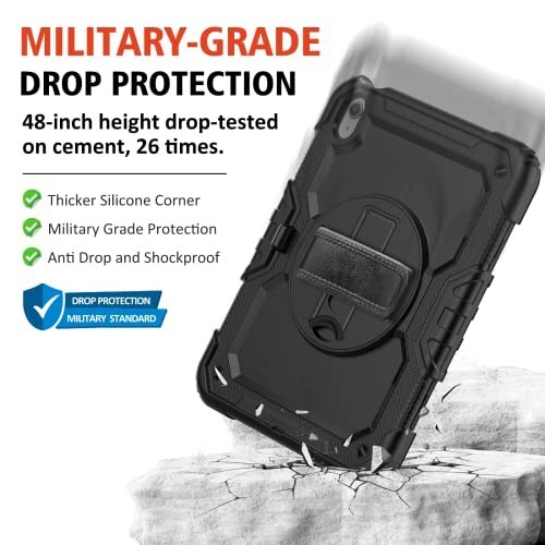 Tablet Case For iPad(A16) 10thGeneration 2022 10.9”Shockproof Stand Kids Cover - 第 5/6 張圖片