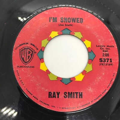 RAY SMITH {Oldies Pop Rock 45} I'm Snowed / Turn Over A New Leaf   hear
