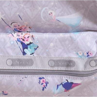 LeSportsac Disney アナ雪 ベビーバッグ LeSportsac Disney Frozen collaboration backpack Silver Nylon EX