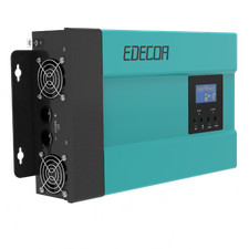 EDECOA 2400W 3KVA Convertisseur Onde Sinusoïdale Pure 24V 220V Onduleur Inverter