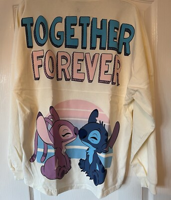Disney Stitch & Angel Together For Ever Spirit Trikot Größe L