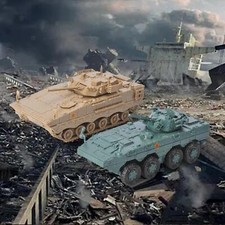 4D Tank Model Puzzles 1:72 Scale DIY