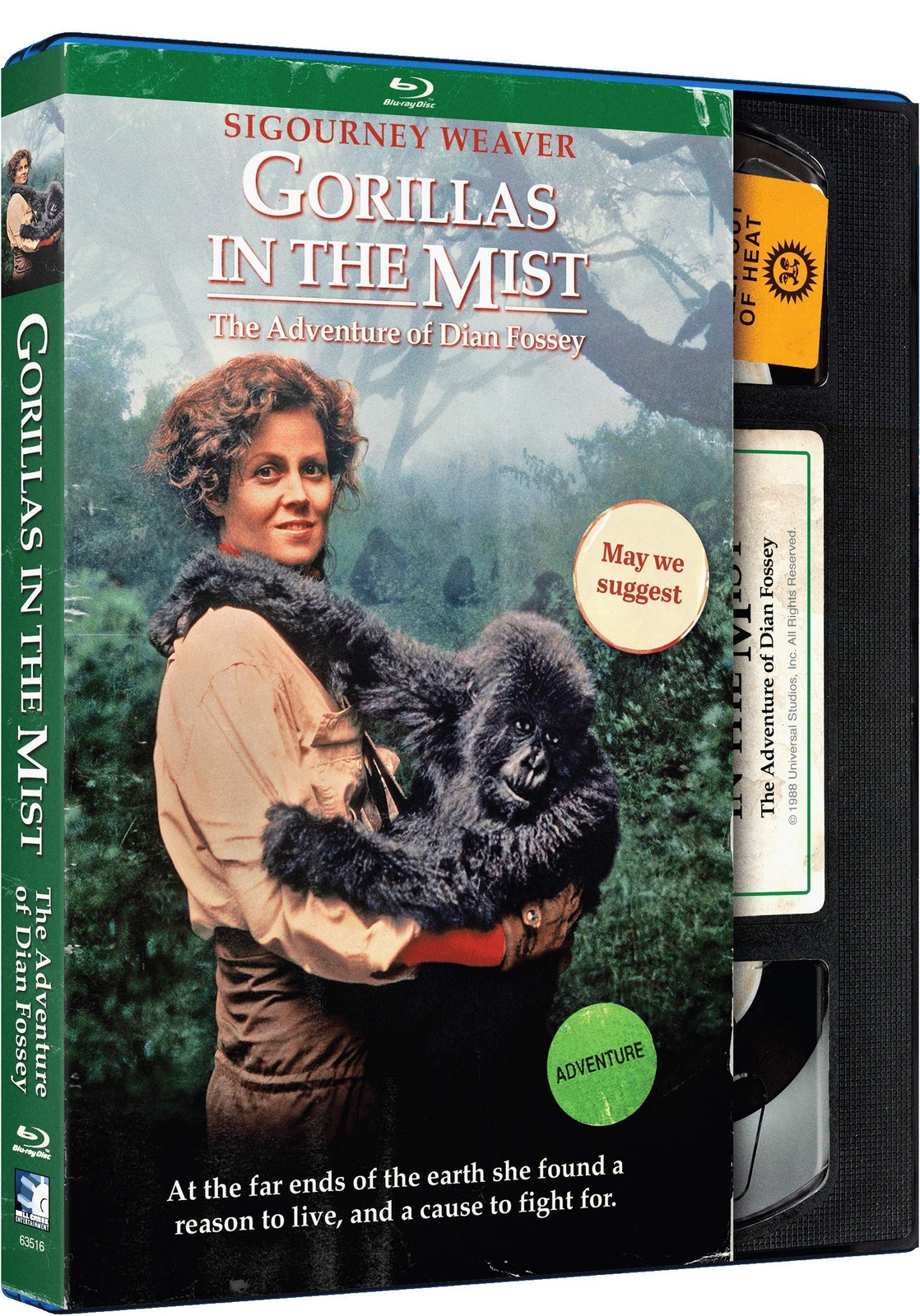 Gorillas In The Mist - Retro VHS (Blu-ray)