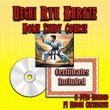 Home Study Course - Uechi Ryu Karate DVDs  Certificates 