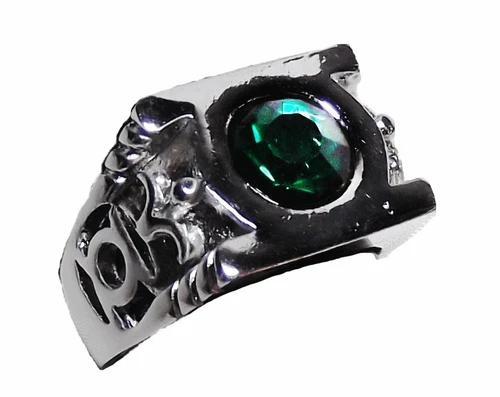 DC Comics Green Lantern Crest Sculpted Men's Ring Assorted Sizes Available