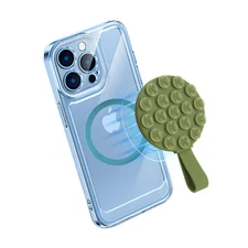 Magnetic Suction Phone Case Mount with Silicone Loop Silicone Suction Cup Phone