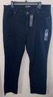 Lee Black Jeans NWT Straight Leg Size 18 Relaxed Fit Mid Rise — photo 1