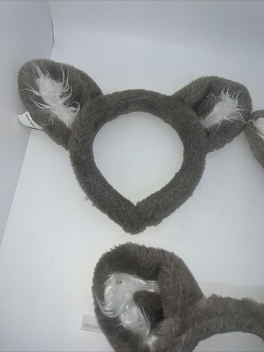 Lot of 3 Great Wolf Lodge Headband Wolf Ears Plush Furry Halloween Dress Up YA2 - Picture 10 of 10