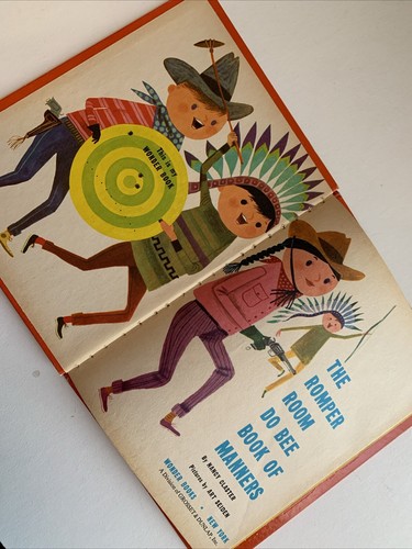 The Romper Room Do Bee Book of Manners Wonder Book 1960 Art Seiden Nancy Claster - Foto 2 di 4