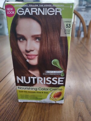 Garnier Nutrisse Chestnut 53 Medium Golden Brown Hair Color