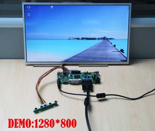 LCD LED Controller board kit HDMI VGA DVI for Panel 1366x768 LTN156AT20 monitor - Bild 6 von 9