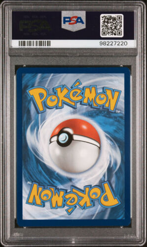 2024 POKEMON 002 BASIC FIRE ENERGY REVERSE HOLO SMOKE ERROR PSA 8 - Picture 2 of 2