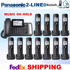 PANASONIC KX-TG9582B 2-LINE LINK2CELL - 1 CORDED PHONE + 11 CORDLESS HANDSETS