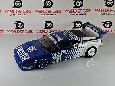 Minichamps 1:18 BMW M1 Procar 'Denim' H. Heyer 1980 | eBay