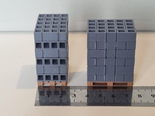 Blocchi da costruzione in scala 1/32 su pallet - Foto 4 di 10