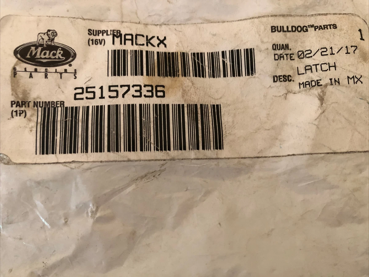 GENUINE MACK LATCH 25157336 NEW OEM | eBay
