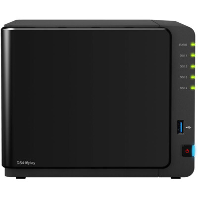 Synology DiskStation NAS DS416play 2x1.6GHz DDR3 1GB 4xBay