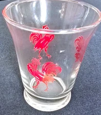 Shot Glass Roosters