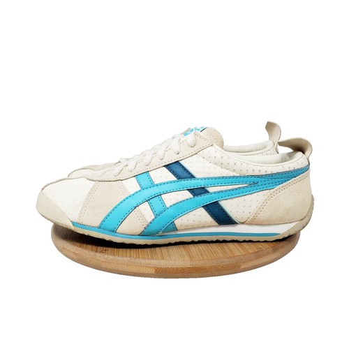 Onitsuka Tiger MEXICO 66 SABOT CREAM/MAKO BLUE Mesh slip-on Shoes