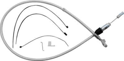 Quick Connect Braided Upper Clutch Cable Chromite 56in Breakout 107 18-20