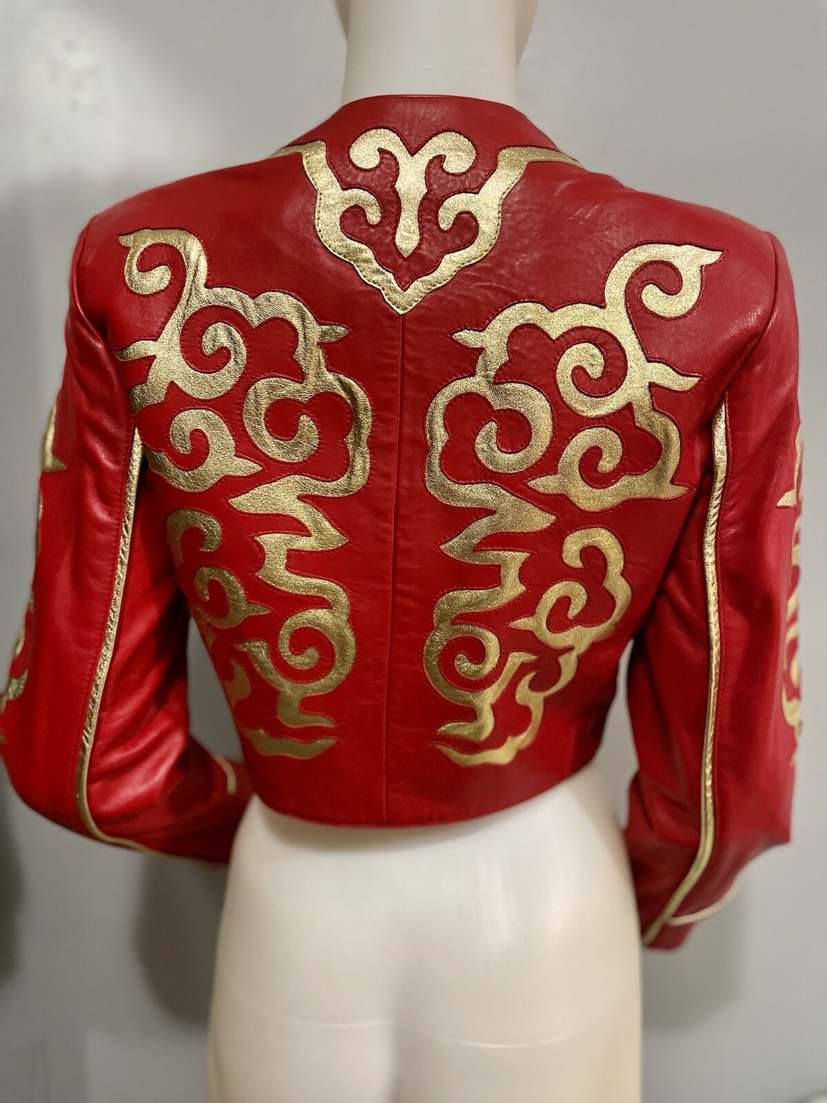 Authentic Michael Hoban Leather Jacket - image 4