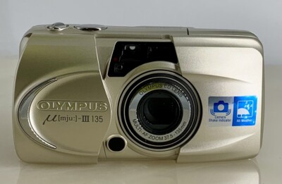 Olympus MJU-III 135 Camera 35mm Film Point & Shoot Compact 37.5