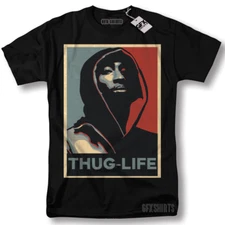 2pac Shirt Thug Life All Eyez On Me Rap Tee Tupac Shakur Death Row T-Shirt