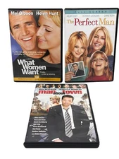Rom Com DVD Movies - What Women Want, The Perfect Man, Man About Town