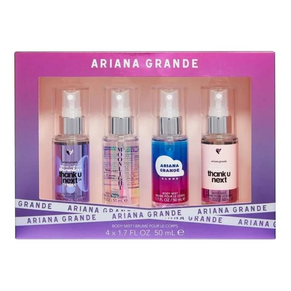 NUEVO Ariana Grande 4 Piezas Cuerpo Spray Cofre, 1.7 Onzas. ENVÍO GRATIS Foto 3 de 4