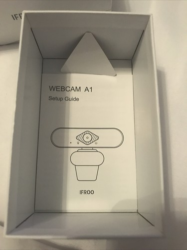 IFROO FHD 1080P Webcam with Microphone,No fisheye Wide-Angle for Desktop Laptop - 第 5/7 張圖片