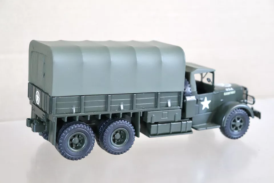 Hartsmith Models WWII US Army Mack GS 6x6 Cargo Morbido Top Camion OA - Immagine 4 di 4