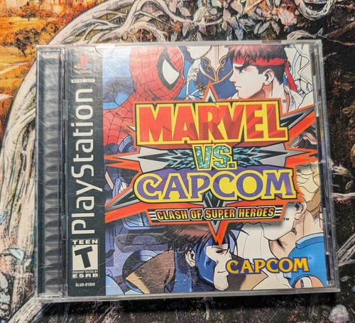 Marvel vs. Capcom: Clash of Super Heroes (Sony PlayStation 1, 2000) CiB