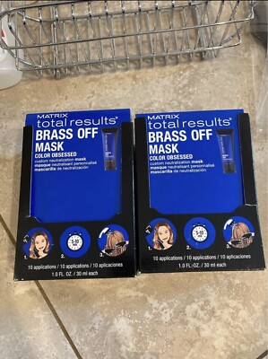 Matrix  Brass Off Shampoo Packets Qty 19