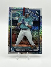 Felnin Celesten 2024 Bowman Chrome Mojo Refractor Prospect BCP-94 Mariners